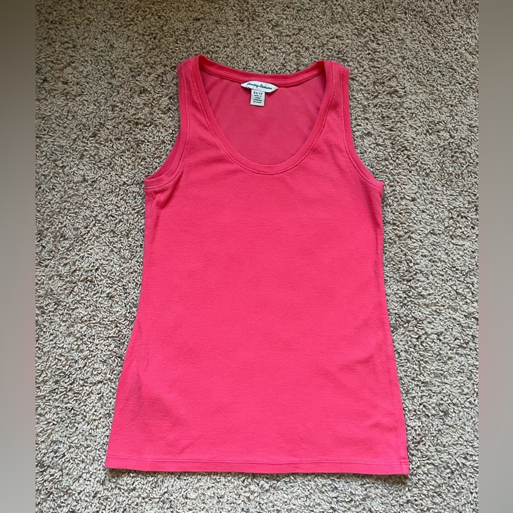 Tommy Bahama Sleeveless Rib Tank Top